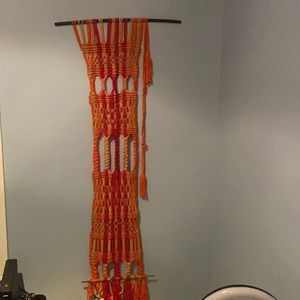51Hx9W handmade macrame wall hanging.